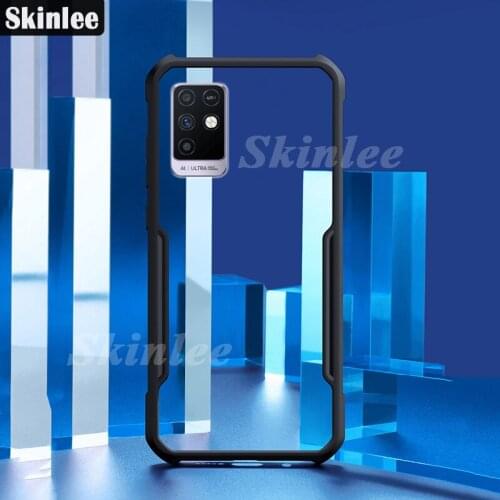Skinlee For Infinix Note 10 Case Official Original Shockproof Clear With Soft Frame Airbag Cover For Infinix Note10 Case