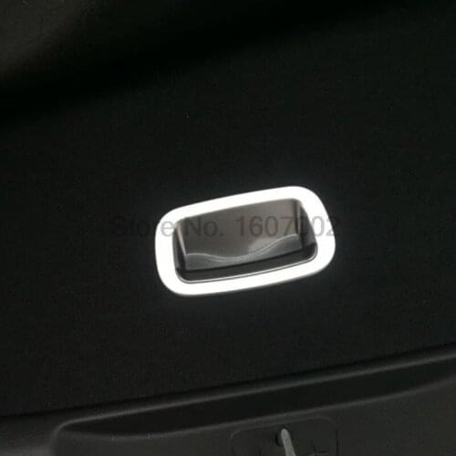 For Jeep Cherokee 2014 2015 2016 ABS Chrome Rear Trunk Door Handles Bowl Cover Trim Frame Protector Car Door Accessories