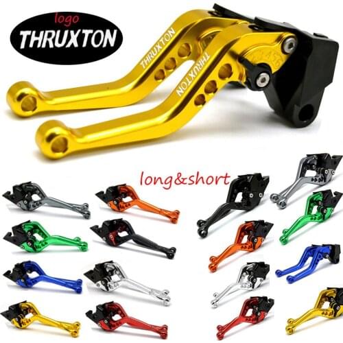 Short&Long For Triumph THRUXTON 2004-2015 Motorcycle Accessories CNC Brake Clutch Levers