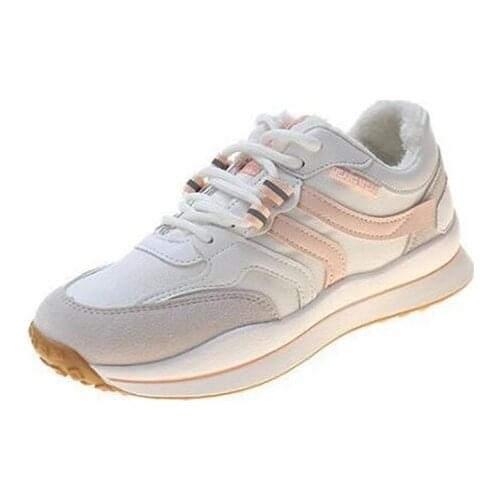 New girls plus cotton sneakers fashion patchwork breathable non-slip all-match casual shoes walking sneakers shoes women