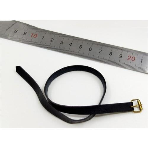 1/6th KLG-R023 Old Vintage Ming Dynasty Battle Leather Waist Belt Model For 12inch Body Doll Collectable