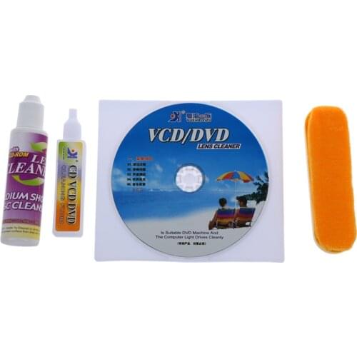 4 in 1 CD DVD Rom Player Maintenance Lens Cleaning Kit