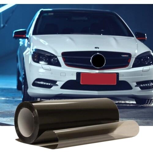 30cmx300cm New Auto Car Smoke Fog Light Headlight Taillight Tint Vinyl Film Sheet Sticker Cover Car Styling For All Cars