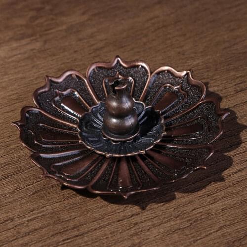 Incense Stick Burner Holder Lotus Flower Burner Spiritual Buddhist