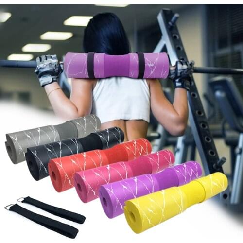 Barbell Pad for Squats, Lunges and Hip Thrusts - Squat Pad Weight Lifting Bar Cushion Pad Protector for Neck and Shoulder