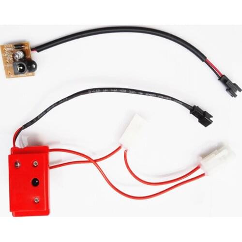 QXTLX childrens electric remote control toy car accessories 7411 round charging hole socket automatic power off