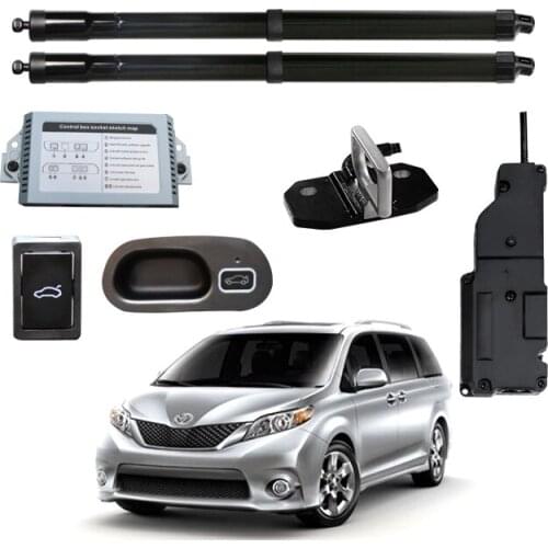 Better Smart Auto Electric Tail Gate Lift for Toyota Sienna 2015+ years,very good quality, free shipping!with latch lock