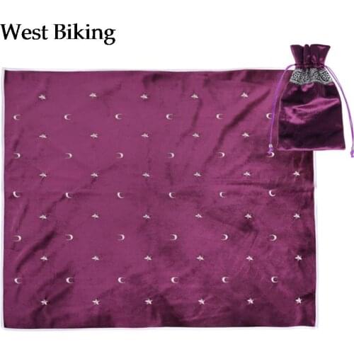 High-grade Velvet Divination Altar Cloth Board Game Tablecloth with Bag Witch Astrology Oracle Card Pad