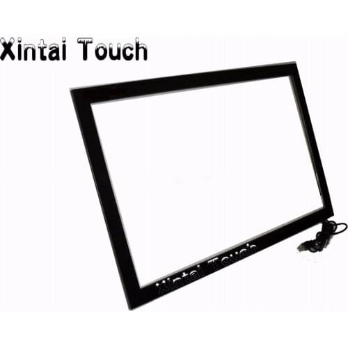 Xintai Touch! Real 10 points customized IR multi touch screen frame with external dimension 1500mm x 890mm with quick delivery