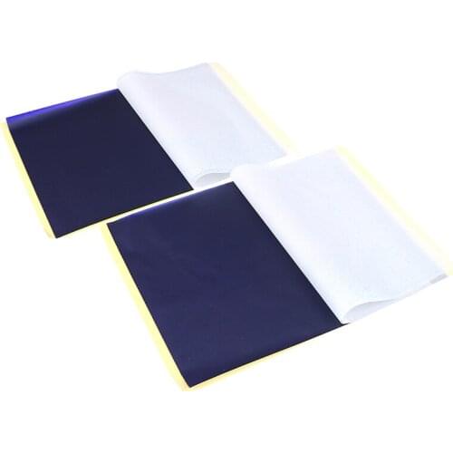 2pcs 4 Layers Tattoo Transfer Paper Tattoo Supplies Copy Carbon Tracing Paper Thermal Transfer Papier Tattoo Stencil Tatuagem