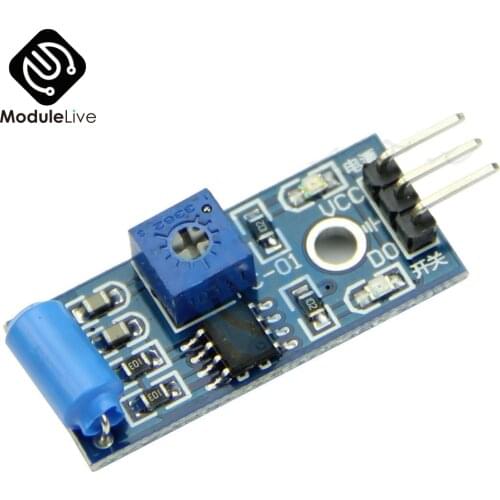 2PCS SW-420 Normally Closed Tilt sensor Vibration Sensor Module for Alarm System For Arduino DIY Smart Vehicle Robot