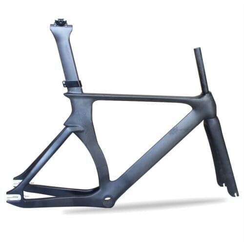 2020 MIRACLE Aero Track bike Carbon frame t700Carbon road frame Fixed Gear Carbon Track Frame with fork seatpost 48.5/52/54/57cm