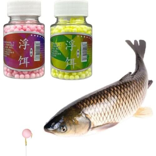 4-6mm / 7-9mm Foam Floats Ball Beads Beans Carp Fishing Sweet Smell Floating Bottom Hair Rig Up Fishing Bait Fishing Bubble Bait