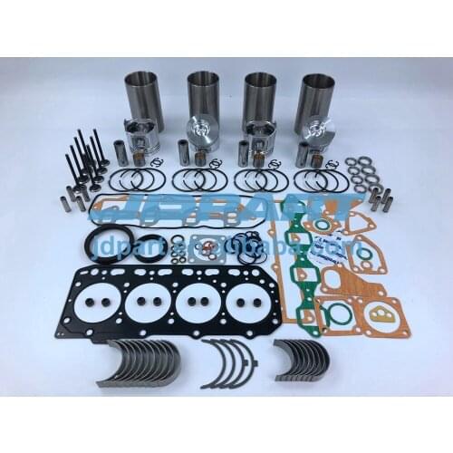 4D84-3 complete overhaul kit STD with gasket kit engine bearings valve kit For Yanmar Engine