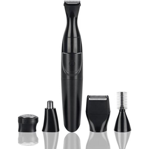 5 in 1 Electric Nose Hair Trimmer Mens Dry Battery Mini Multi-functional Shaver Nose Use Battery Trim Beauty Set