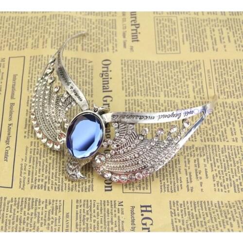 A40 New Hot Fashion 1PC Eagle Shaped Crystal Crown Horcrux