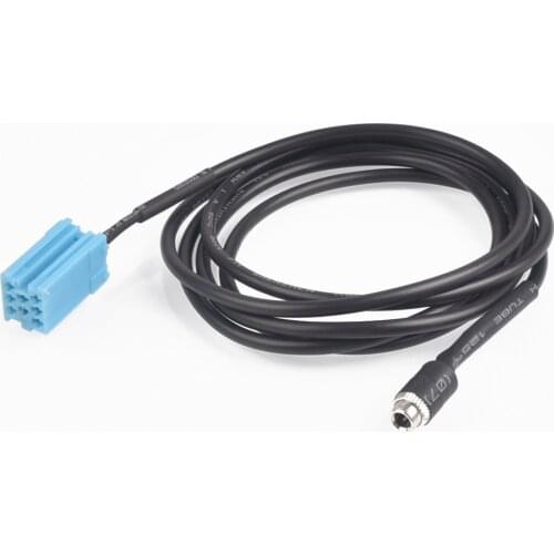 AUX in Audio Input Cable Female 3.5MM Jack Adapter For VW Passat B5 POLO Bora Jetta for Audi CD mp3 Player