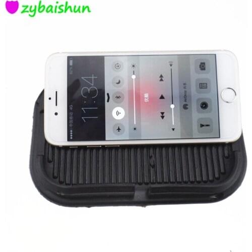 Car Anti Slip Pad Rubber Mobile Sticky Stick Dashboard Phone Shelf Anti Non Slip Mat For GPS MP3 Car DVR Non Slip Mat Holder