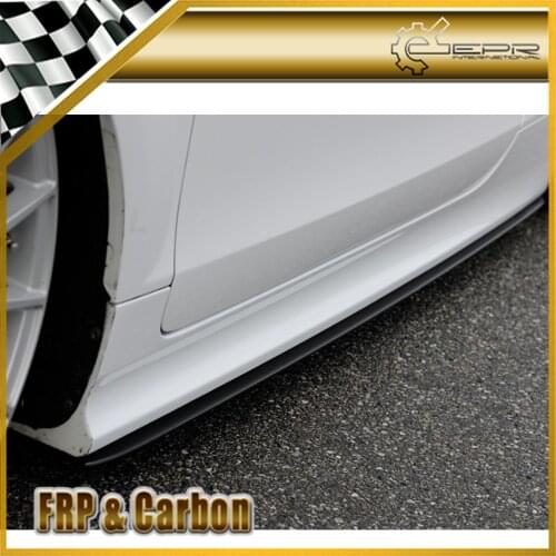 Carbon Fiber Side Skirt Add For Audi TT MK2 (Type 8J) Side Skirt Extension Trim For MK2 TT Car Styling