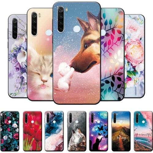 For Redmi Note 8T Case Xiaomi Redmi Note 8t Soft Silicone Bumper Soft Back Cover For Redmi Note8T Phone Case Protective Case