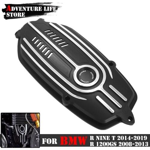 For BMW RNINET R NINE T Scrambler Racer Urban R 1200GS R1200GS R 9 T Radial Front Engine Case Cover Breast Plate Frame Protector