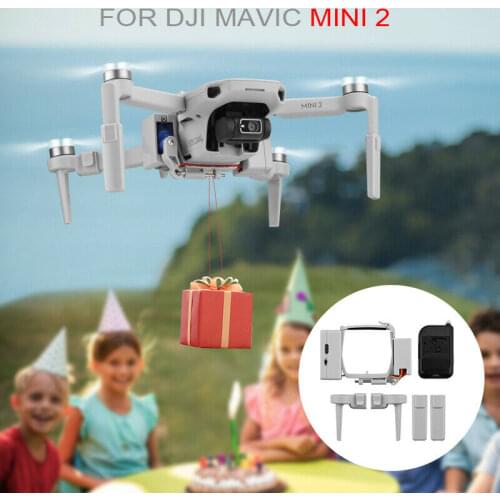 Drone Airdrop Fishing Bait Thrower Gift Delivery Device Kit for DJI Mavic Mini 2