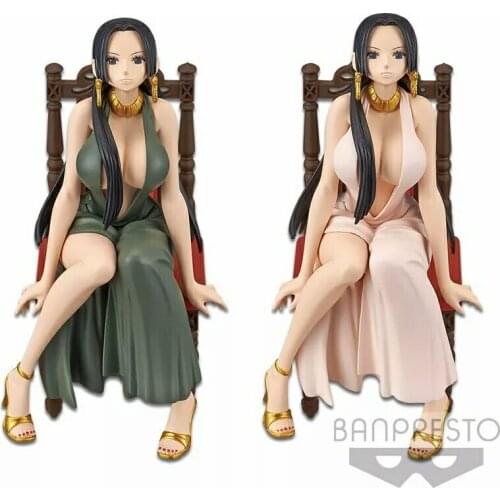 BANDAI Banpresto GIRLYGIRLS2 Boa Hancock Sitting posture Anime Figure