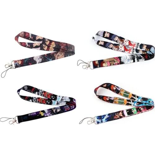 J2508 Cartoon Character Lanyard For Keys Phone Strap Neck Strap Keychain Lanyards ID Badge Holder