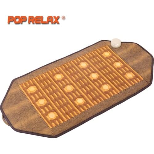 POP RELAX Korea Tech Tourmaline Germanium Bed Mattress Stone Sofa Mat Thermal Bio Health Care Far Infrared Electric Heating Pad