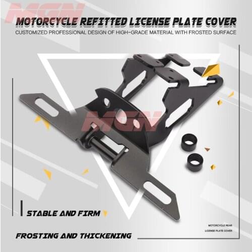 Motorcycle Adjustable License Plate Holder License Bracket Tail Tidy For NINJA650 NINJA Z650 z 650 2017-2020 2018 2019