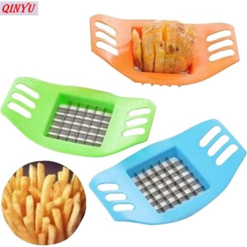 Stainless Steel Potato Chip Cutter Cutter Vegetable French Bake Chopper Chips Making Tool Kitchen Gadgets Accessories 5Z