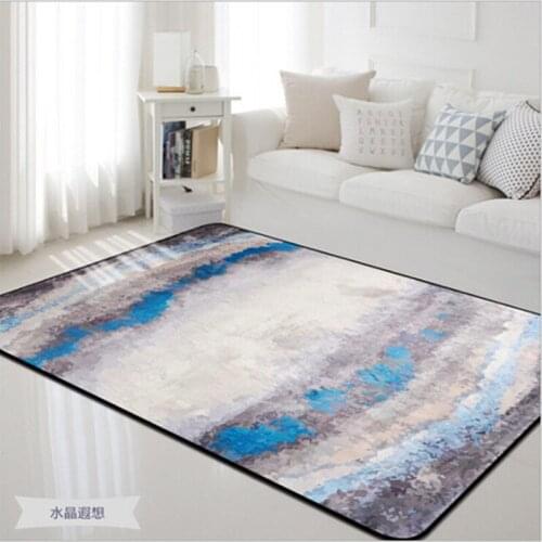 Modern Geometric Carpet Living Room Decor Carpet Bedside bedroom Floor Door Mats Pad Bathroom Kitchen Non-slip large Area Rugs