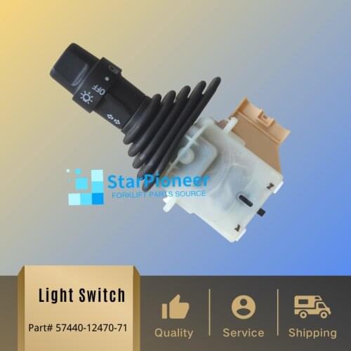 Forklift switch assy light control Part No: 57440-12470-71