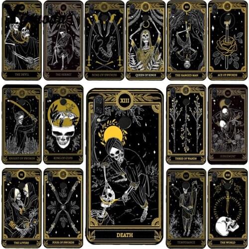 Yinuoda Death Tarot Phone Case for Xiaomi Redmi Note8 7 8Pro 5 5A Note8T 6Pro 6A S2 4X 7 7A