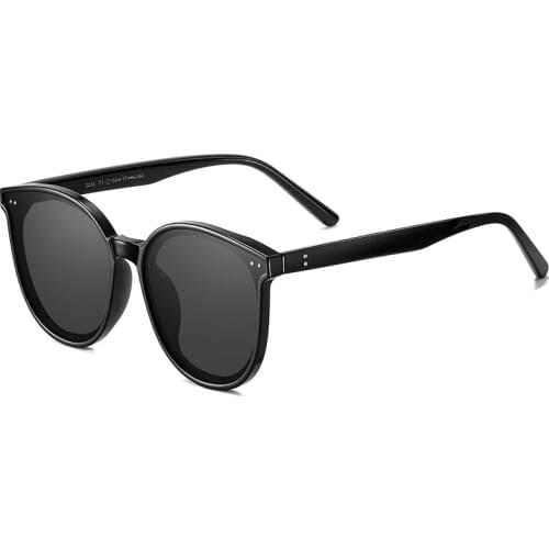 MAXJULI Polarized Oversized Sunglasses for Women Men Round UV Protection Vintage Sun Glasses Luxury Designer Gafas de Sol 8068