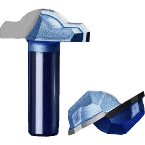 1/2inch 12.7mm Oblique Arc Woodworking Gong Knife Use for Engraving Trimming Machine Wood Milling Cutter Tungsten Router Bit