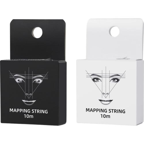 1Pcs Microblading Supplies Eyebrow Marker thread Tattoo Brows Point 10m Pre Inked Brow Tattoo Pre-Inked Mapping String Tools