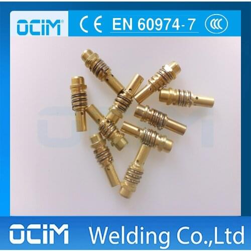 10pcs Contact tip holder for MB15AK mig mag torch, welding accessories