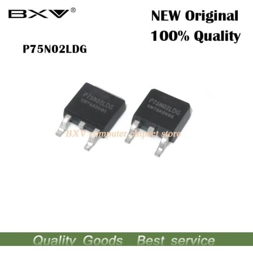 10pcs/lot P75N02LDG P75N02 TO-252