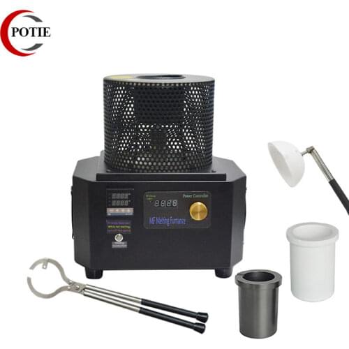 3kg Factory Price New Induction Technology Jewelry Tool Melting Furnace Temperature Control Mini Machine Metal Smelting
