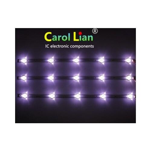 3 pcs x 28 inch LED Backlight Strip for Proline Bravis 28C2000B 28''TV L2830HD SVJ280A01 REV3 5LED 130402 M280X13-E1-H 530