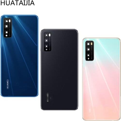 6.5" original Huawei Enjoy Z 5G back case ForHuawei Enjoy Z 5G battery cover DVC-AN00 battery case without lens