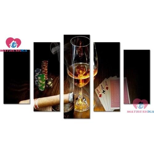 DIY 5D Diamond painting full drill beadwork Multi-painting diamond embroidery Diamond mosaic full drill square/round home decor