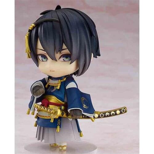 Pre Sale Mikazuki Munechika Anime Figure Touken Ranbu Online Series Q Version Pvc 10 Cm Action & Toy Figures Collection Models