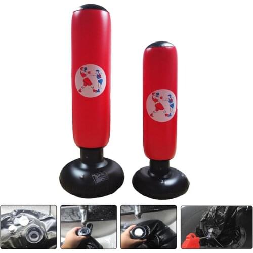 Home Boxing Punching Bag Sandbag Inflatable Boxing Column Tumbler Sandbag Kick Martial Arts Training Equipment