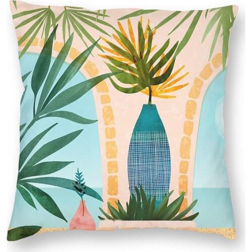 Welcome To The Hotel California Pillow Case Decoration Boho Cushions Throw Pillow for Living Room Double-sided Printing