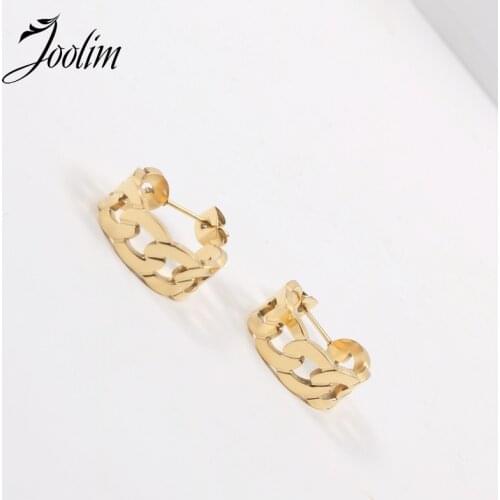 Joolim High End PVD Plated Fashionable Round Tassels Earring Drop Shipping Supplier