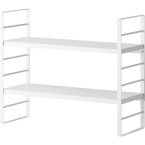 Wrought iron metal kitchen rack floor multi-layer spice rack multi-function countertop condiment storage shelf LL921045