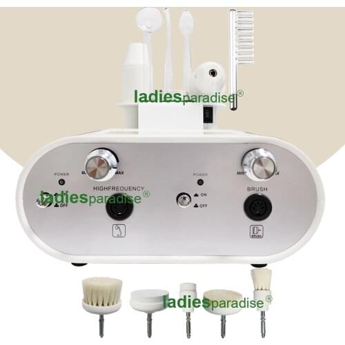 Electrode High Frequency Spot Acne Remover Beauty salon Skin Care Wash Face Brush Exfoliating Clean tool With Replacement Head