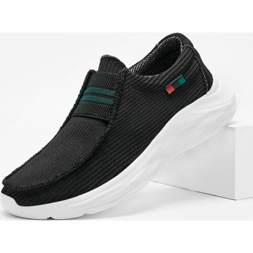 Loafers Men Slip on 2021 New Canvas Shoes Men Sneakers Casual Shoes Men Walking Comfortable Zapatillas Hombre Plus Size 47